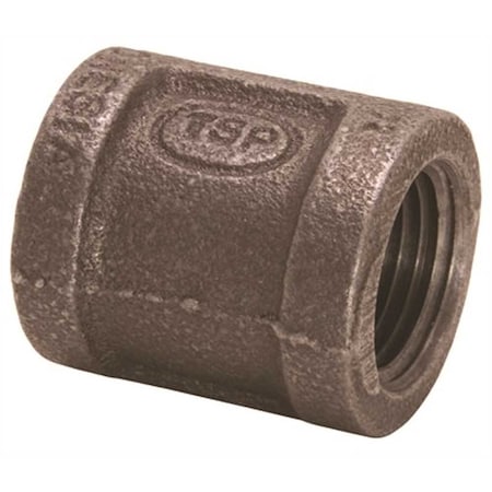 Proplus 3/4 x 1/2 Black Malleable Reducing Coupling 45095